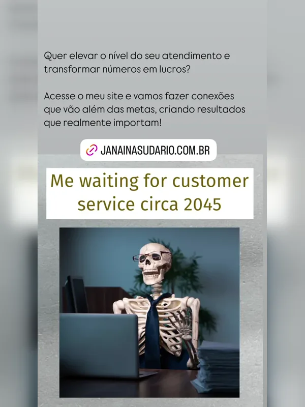 Capa editorial do vídeo Esperando o atendimento até 2045